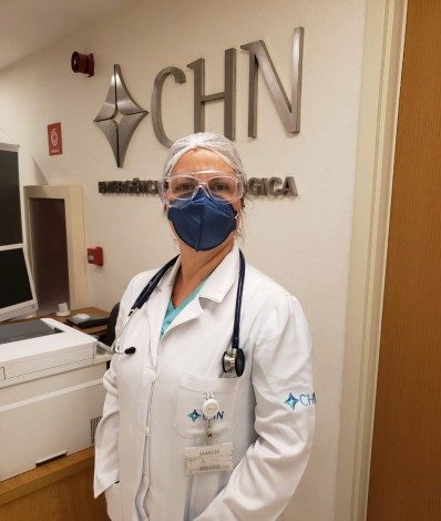 Marcia Ferreira, cardiologista, foi infectada pelo v&iacute;rus - DIVULGA&Ccedil;&Atilde;O