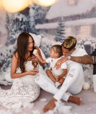 Bruno Henrique compartilha ensaio de Ano Novo com a família - Reprodução