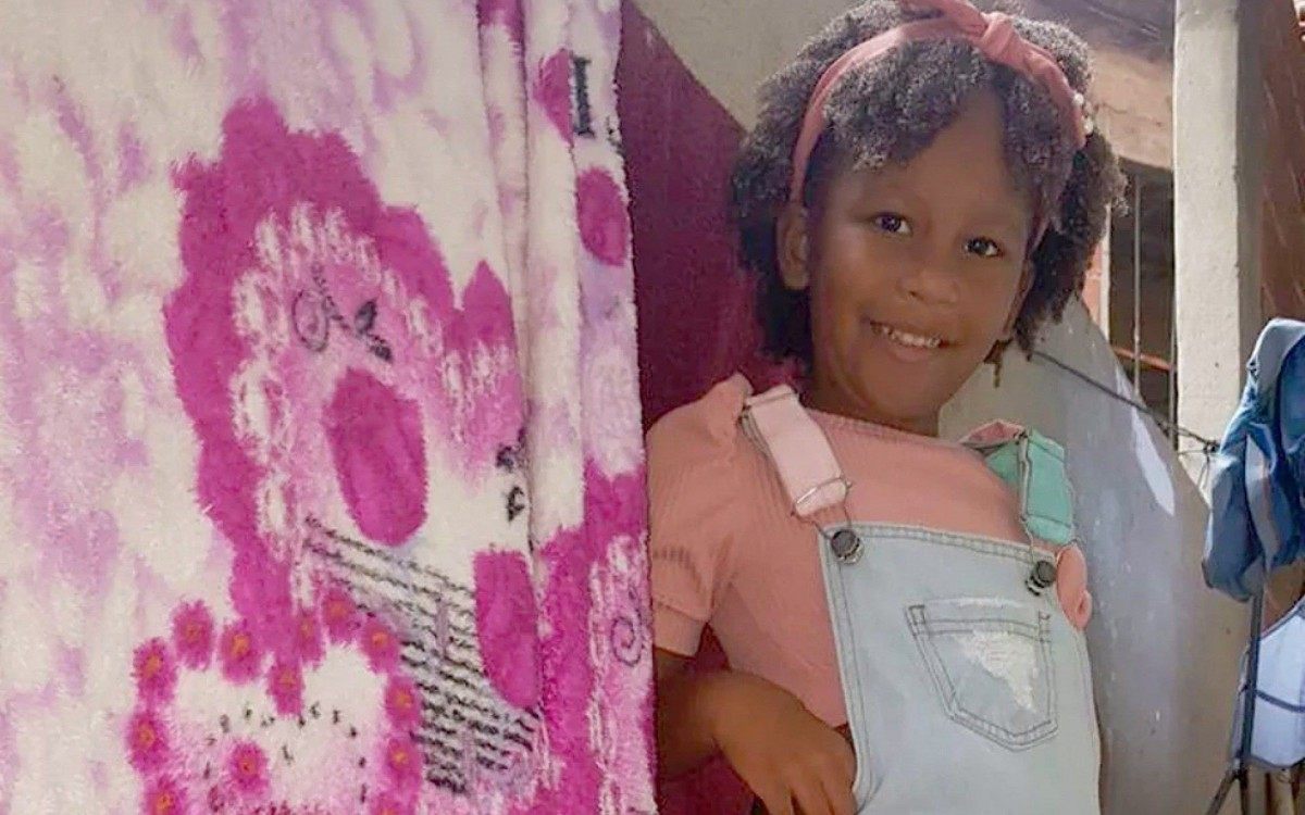 Alice Pamplona da Silva de Souza tinha apenas 5anos de idade