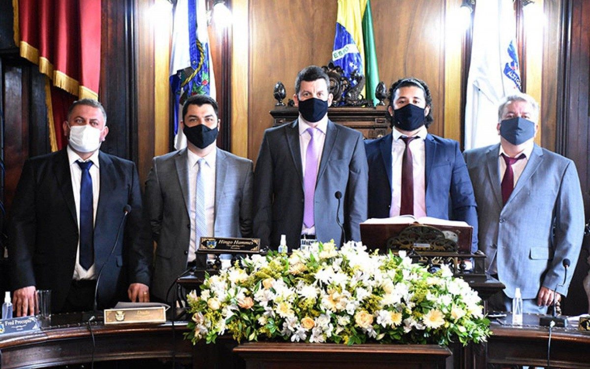 Nova composição da mesa diretora da Câmara Municipal de Petrópolis