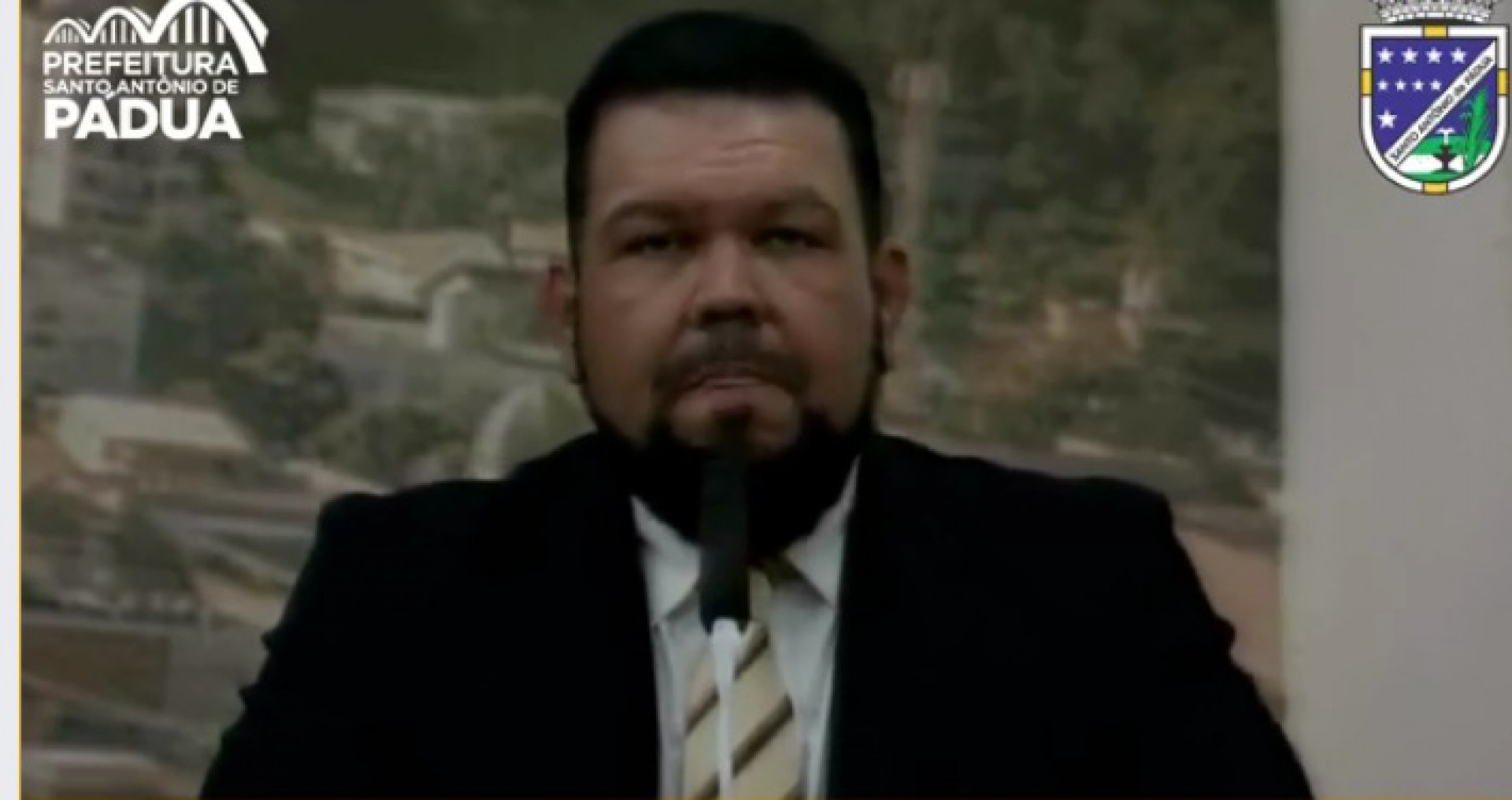 Solenidade de posse do novo prefeito, vice e vereadores de Santo Ant&ocirc;nio de P&aacute;dua, no Noroeste Fluminense. - Foto: reprodu&ccedil;&atilde;o internet