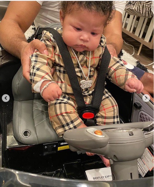 Nicki Minaj mostra o rostinho do filho - reprodução do instagram