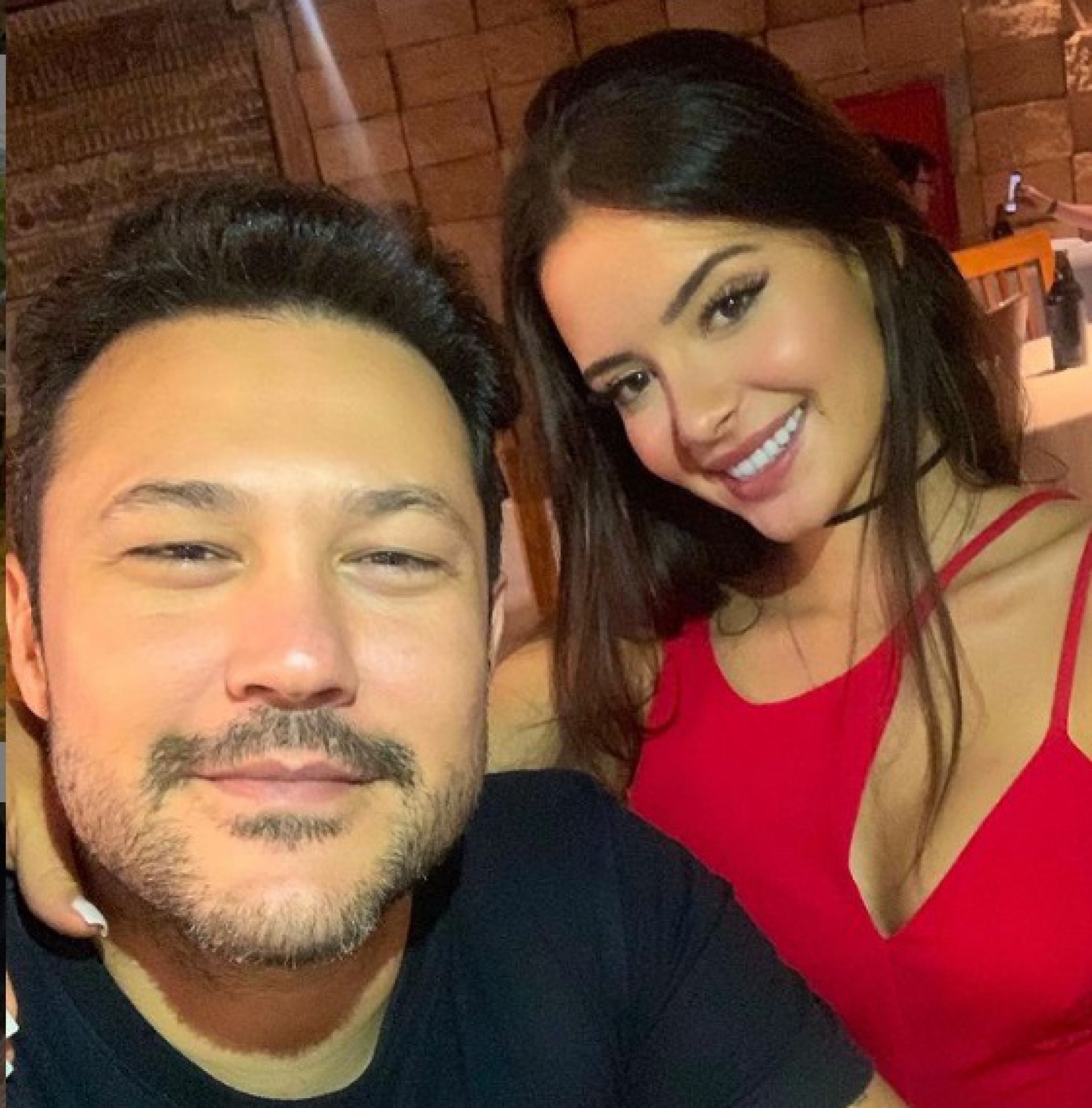 João Bosco e Monique  - reprodução do instagram