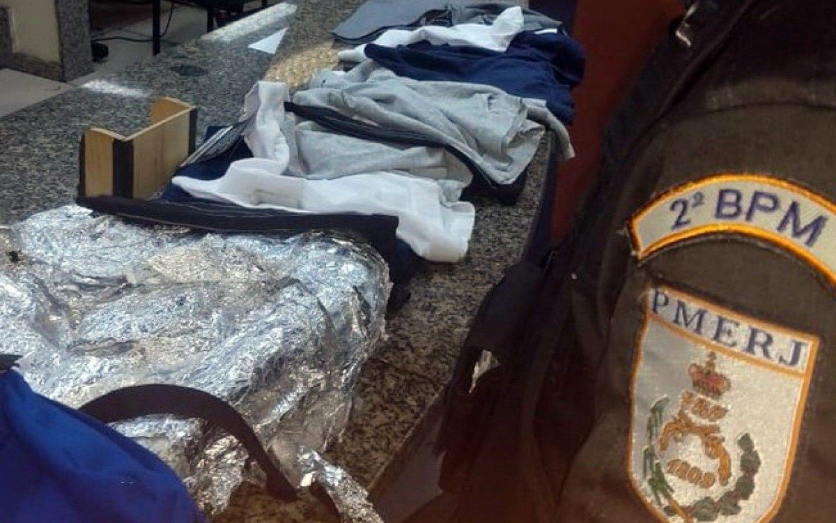 Cuecas foram recuperadas - Divulgação / Polícia Militar