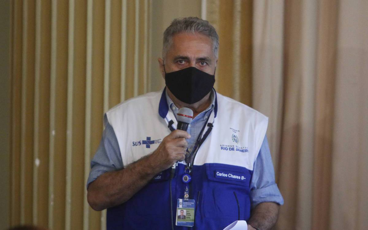 Secretário de Estado de Saúde, Carlos Alberto Chaves - Reginaldo Pimenta / Agencia O Dia