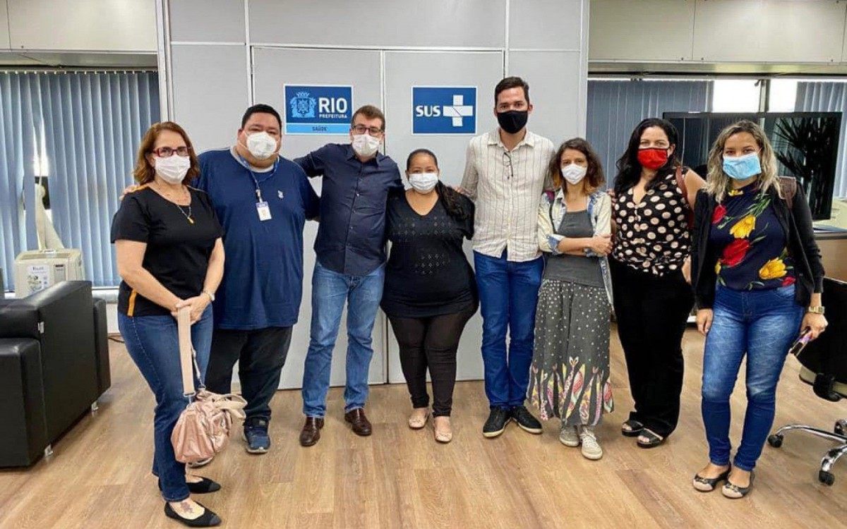 Servidores da Saúde se reuniram com o secretário Daniel Soranz - Reprodução Facebook