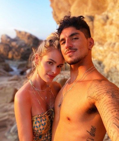 Yasmin Brunet e Gabriel Medina   - Reprodu&ccedil;&atilde;o da Internet