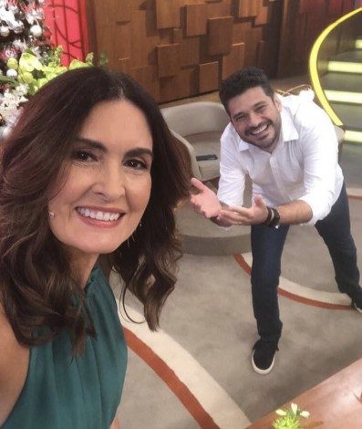 F&aacute;tima Bernardes voltou ao 'Encontro' nesta segunda-feira - Reprodu&ccedil;&atilde;o Internet