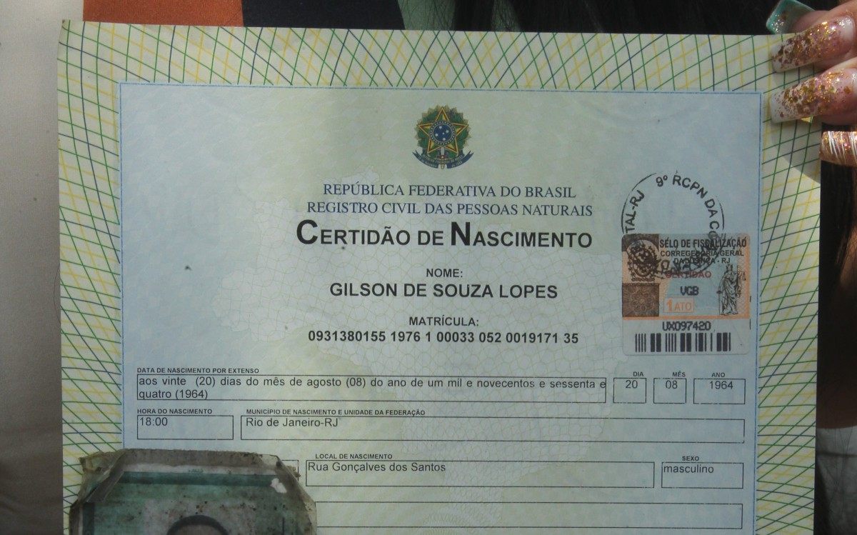 Gilson de Souza Lopes tinha 57 e morava na comunidade do Sereno, na Penha