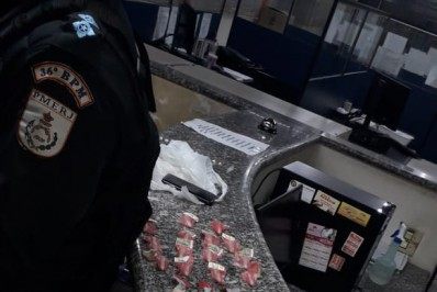 Miracema: PMs do 36º BPM surpreendem adolescente de 15 anos com maconha e cocaína