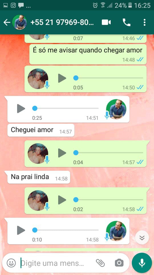 Post da conversa entre o ator e acompanhante