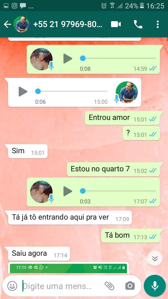 Post da conversa entre o ator e acompanhante