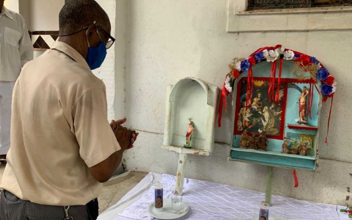 Além de marcar o dia da festa, a homenagem celebrou o aniversário do mestre Pedro, que completou 85 anos na última terça (5)