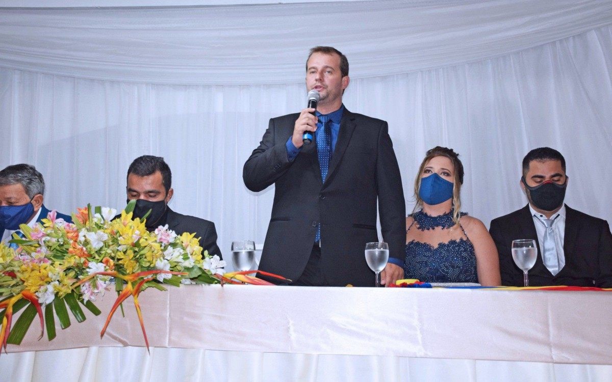 Juninho Bernardes foi reeleito com mais de 60% dos votos - Divulgação