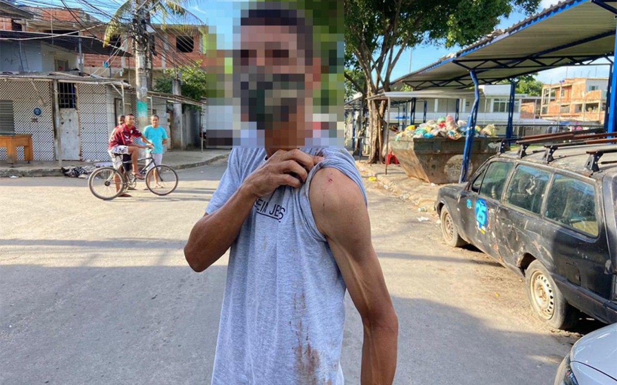 O servidor público Paulo Cesar foi buscar comida e levou quatro tiros - Divulgação