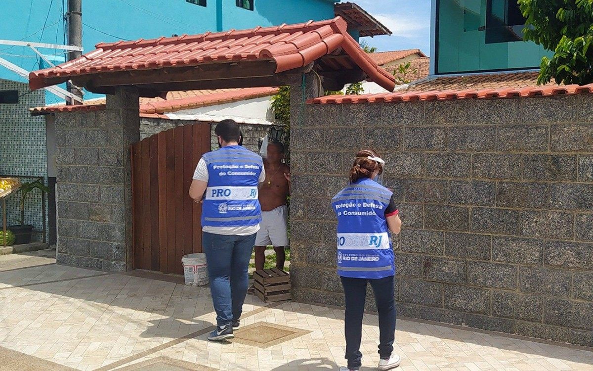 Ação de fiscalização em Maricá - Procon / Divulgação 
