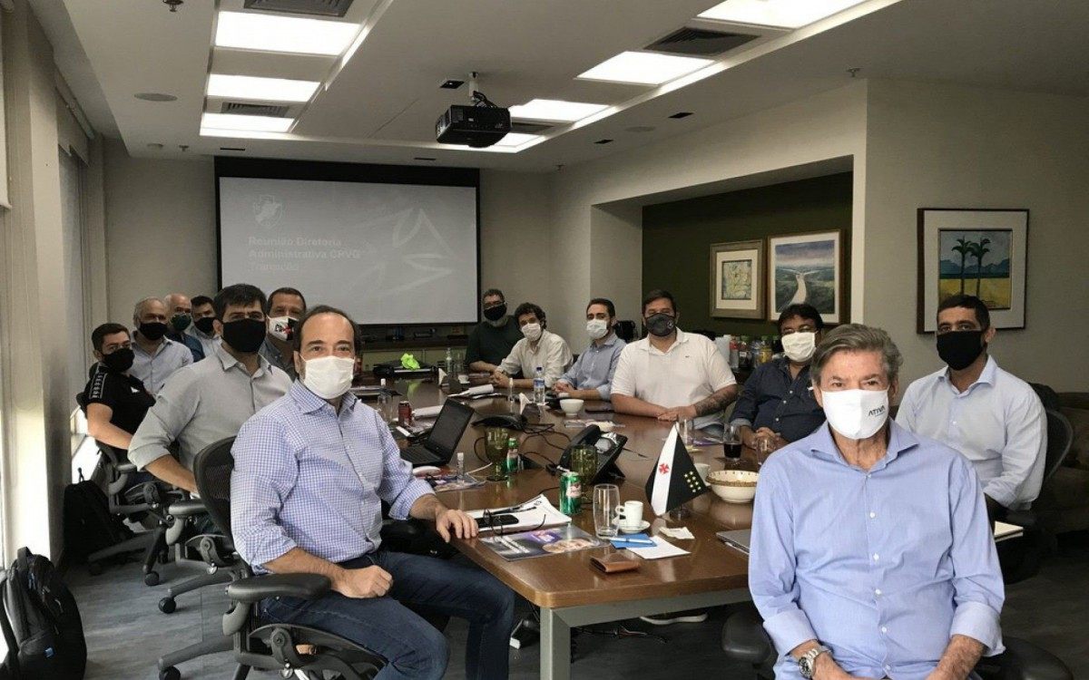 Com posse marcada para o dia 20 de janeiro, Jorge Salgado anunciou o plano de '100 dias' para o Vasco - Reprodução