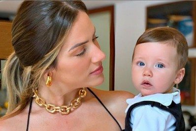 Giovanna Ewbank sobre Zyan: 'A cada dia está mais calminho'