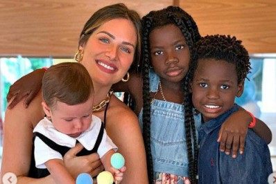 Gio Ewbank mostra novo visual de Bless: 'Dia do meu rei cuidar da sua coroa'