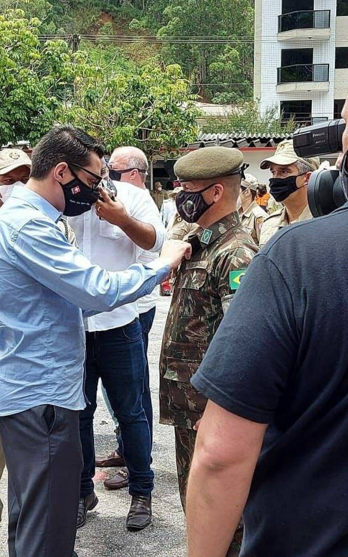 Entrega da Medalha de Mérito da Defesa Civil do Estado do Rio de Janeiro