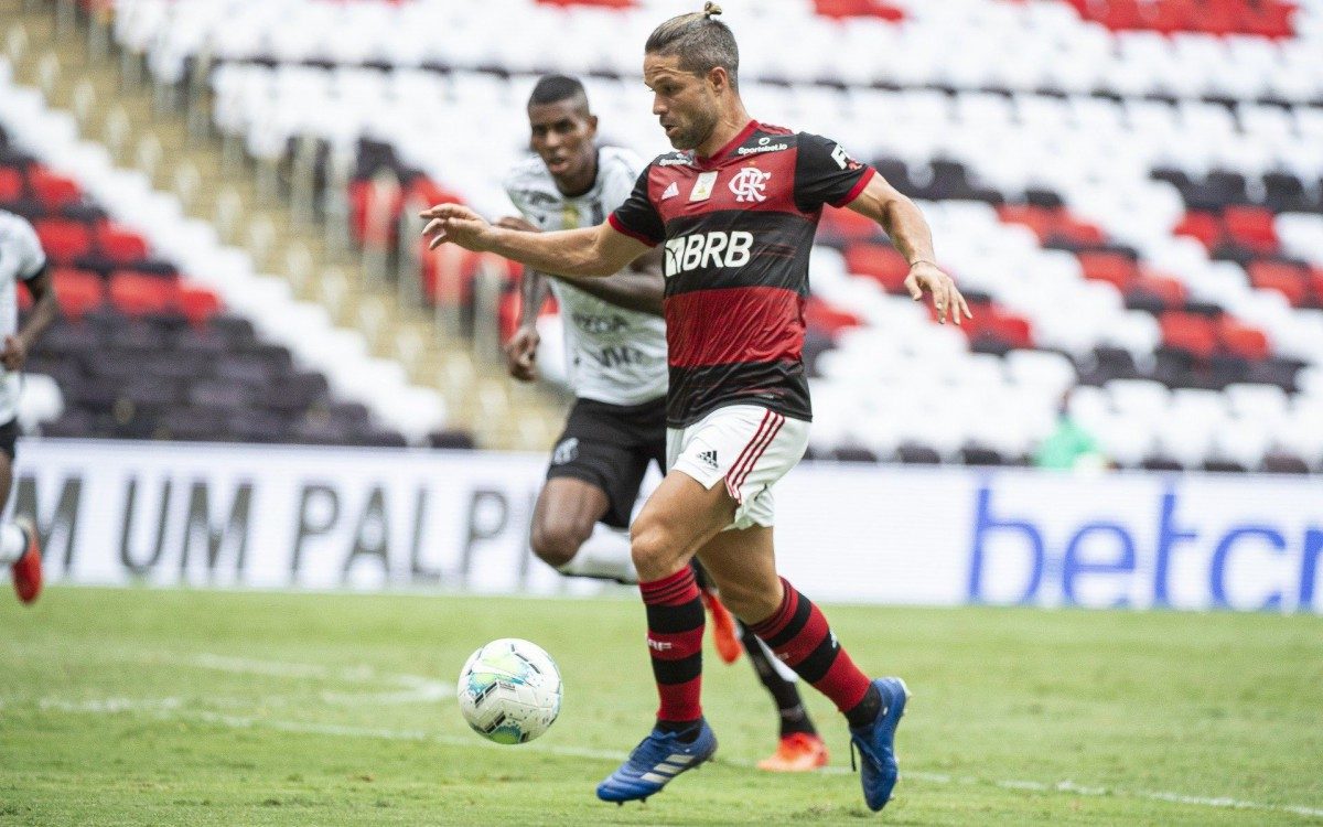 Diego, meia do Flamengo - Alexandre Vidal / Flamengo