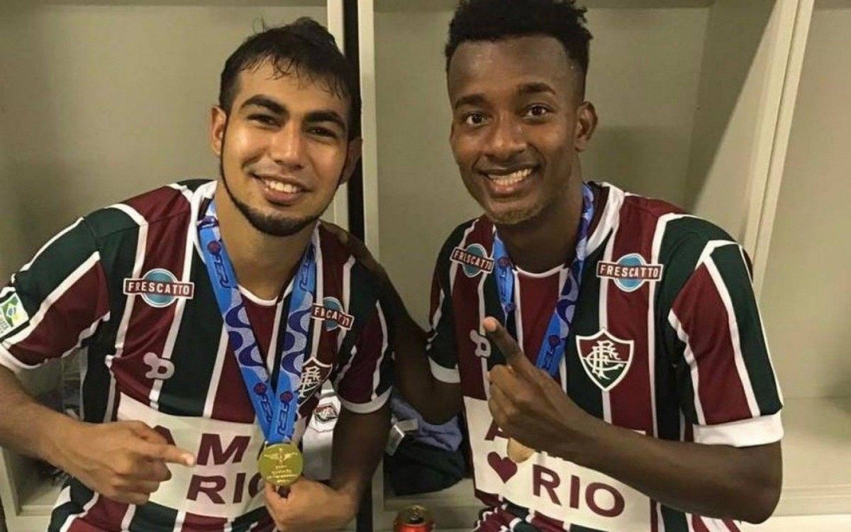 Sornoza e Orejuela atuaram juntos no Fluminense em 2017 - Divulgação