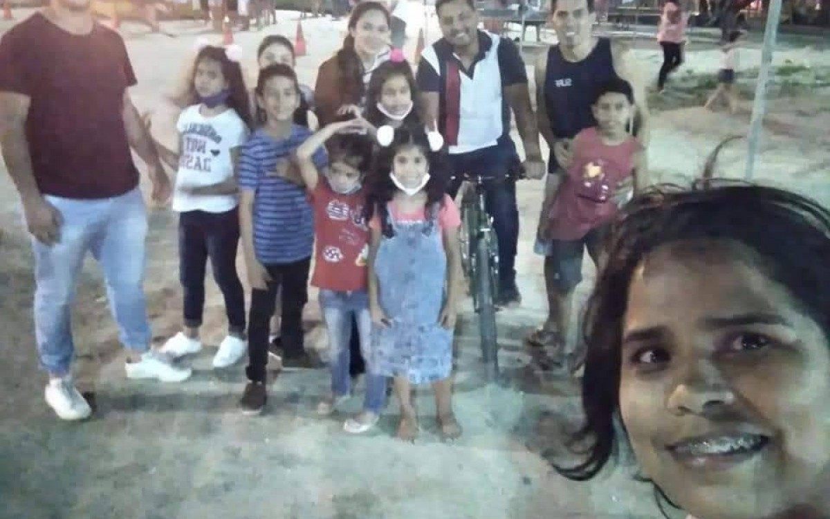 Fam&iacute;lia de Yezzie no Rio de Janeiro - Arquivo Pessoal