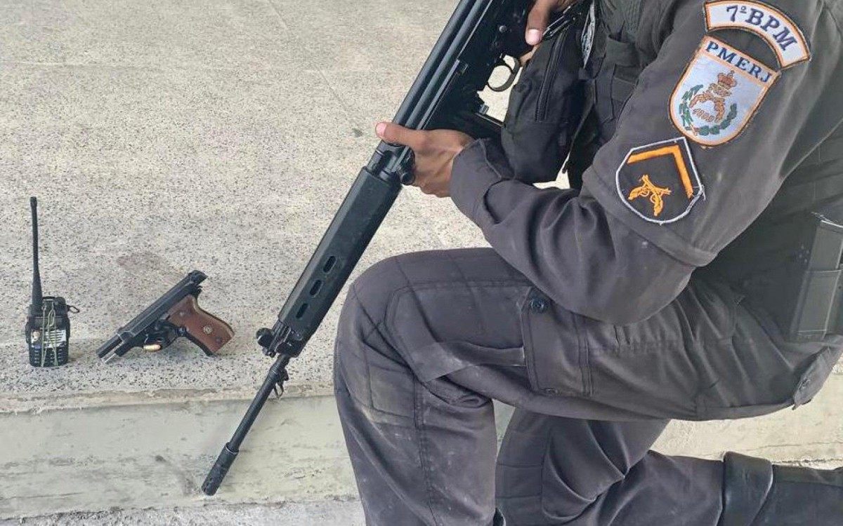 Guerra do tráfico deixa ao menos três mortos neste final de semana em São Gonçalo  - Divulgação/ PMERJ