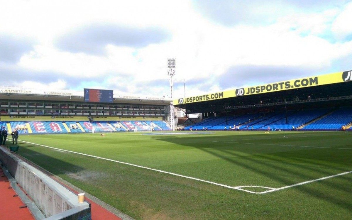 Selhurst Park Crystal Palace Liverpool

 - Reprodução/Twitter