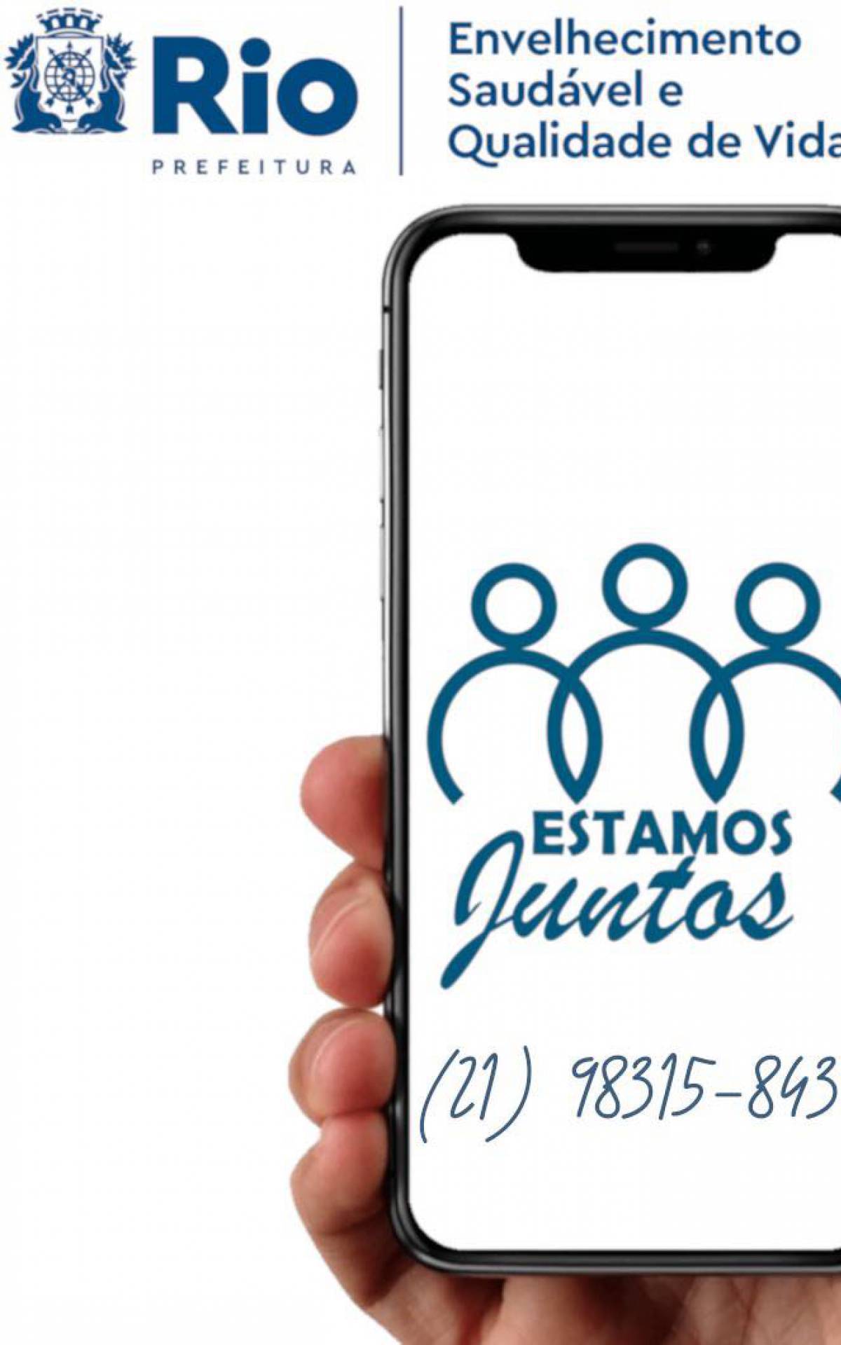 Secretaria de Envelhecimento Saudável e Qualidade de Vida disponibilizou uma linha telefônica para que os idosos não se sintam tão sozinhos - Reprodução