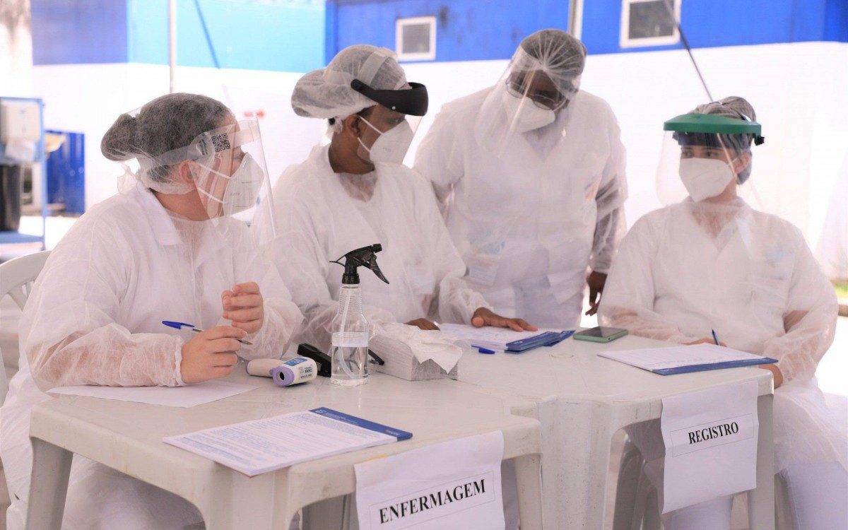 A tenda realizou mais de 6.800 atendimentos na primeira fase em que esteve em operação, entre março e julho de 2020