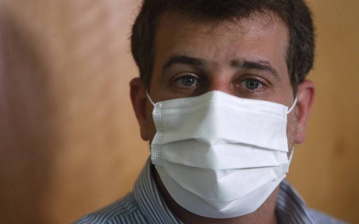 Rio de Janeiro 13/01/2021 - O secretario de saúde Daniel Soranz participol se reúne com lideranças dos diversos setores econômicos da cidade. Foto: Luciano Belford/Agencia O Dia