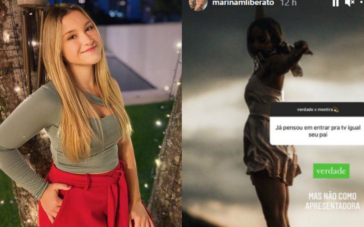 Marina Liberato diz que tem vontade de entrar na televis&atilde;o - Reprodução