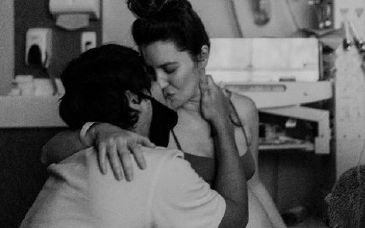 Nathalia Dill e o marido