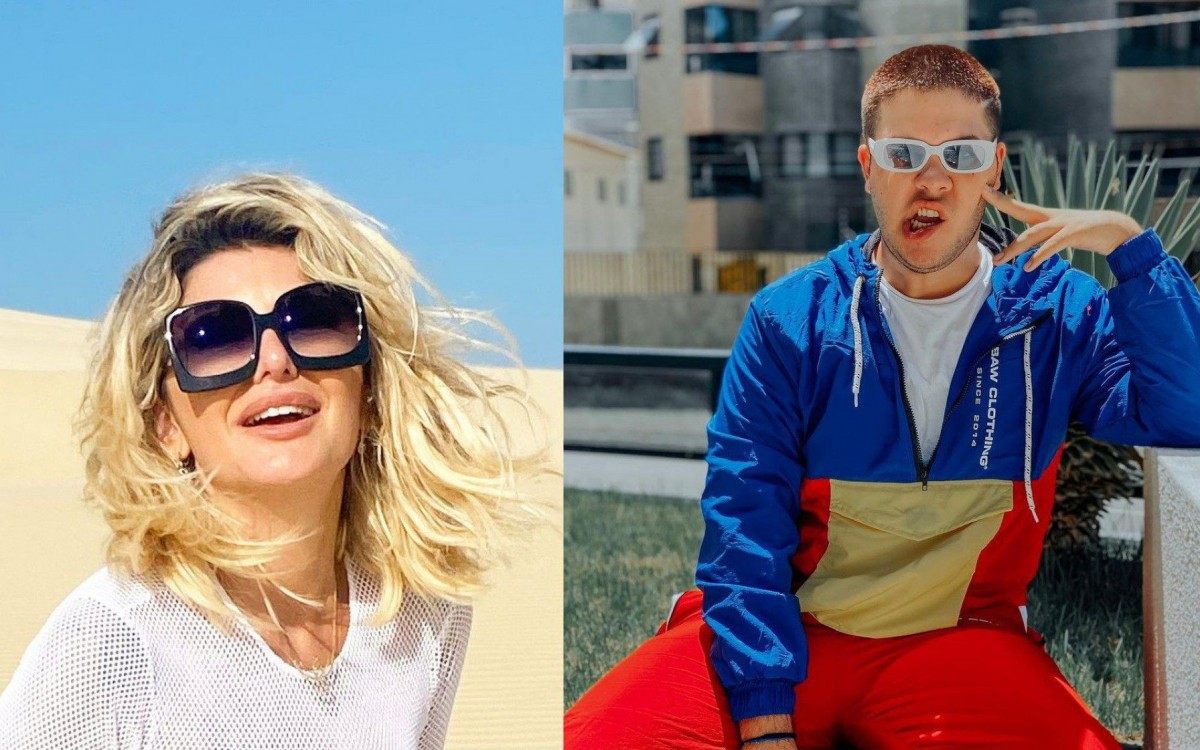 Antonia Fontenelle e Álvaro - Reprodução/Montagem