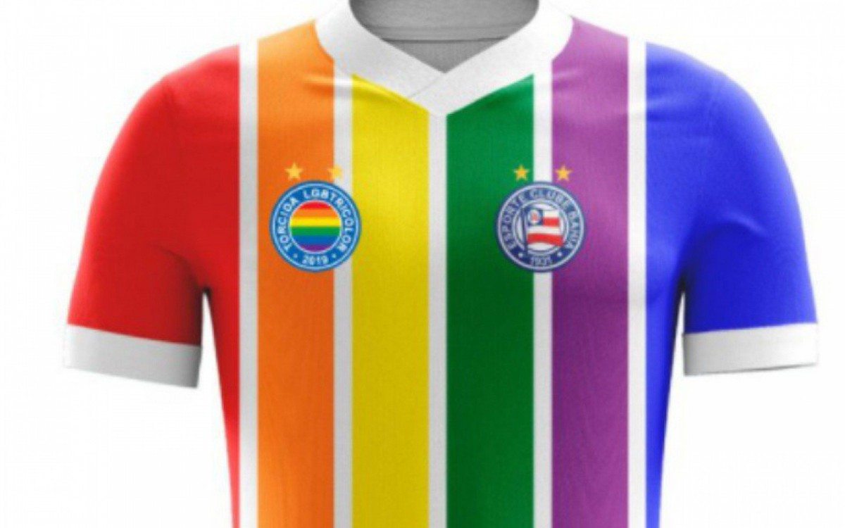 Bahia vai lançar camisa em defesa dos direitos LGBT - Reprodução/Twitter