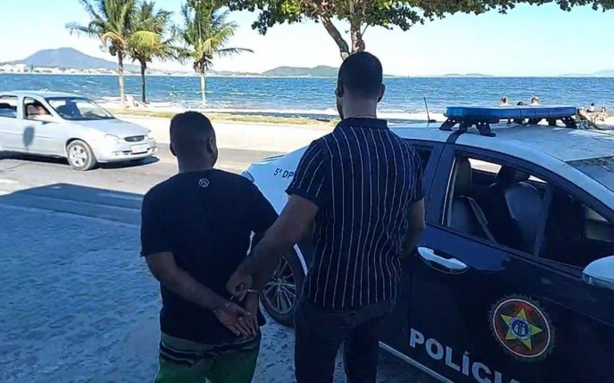 Foquinha foi preso na tarde desta quinta-feira em Iguaba Grande - Foto: Divulgação / Polícia Civil