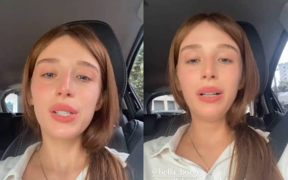 Duda Reis foi &agrave; Delegacia da Mulher em S&atilde;o Paulo prestar queixa contra Nego do Borel