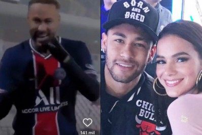 Bruna Marquezine encontra Neymar com outra mulher em festa