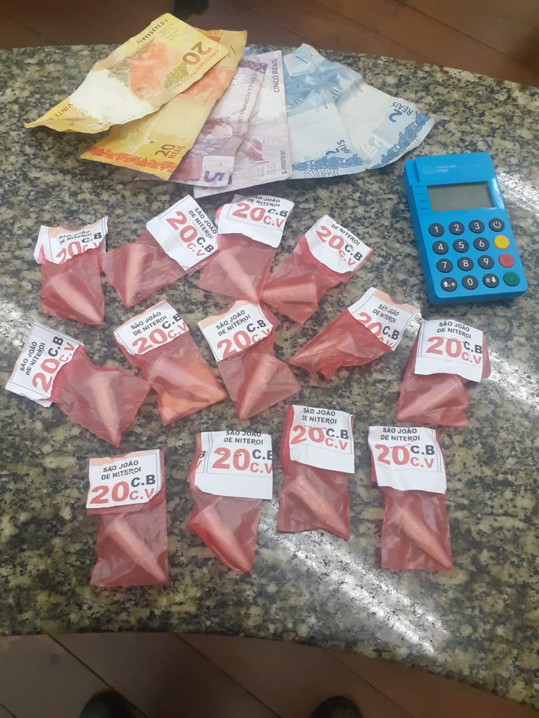 A suspeita admitiu que todo o material foi adquirido na Comunidade do Sabão, em São Lourenço, também na Região Central - Imagem Divulgação