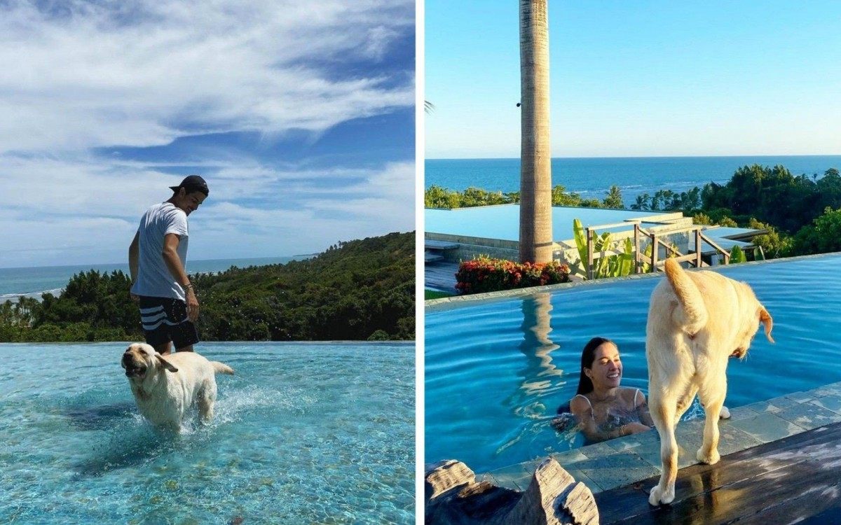 Enzo Celulari e Gabriella Leni