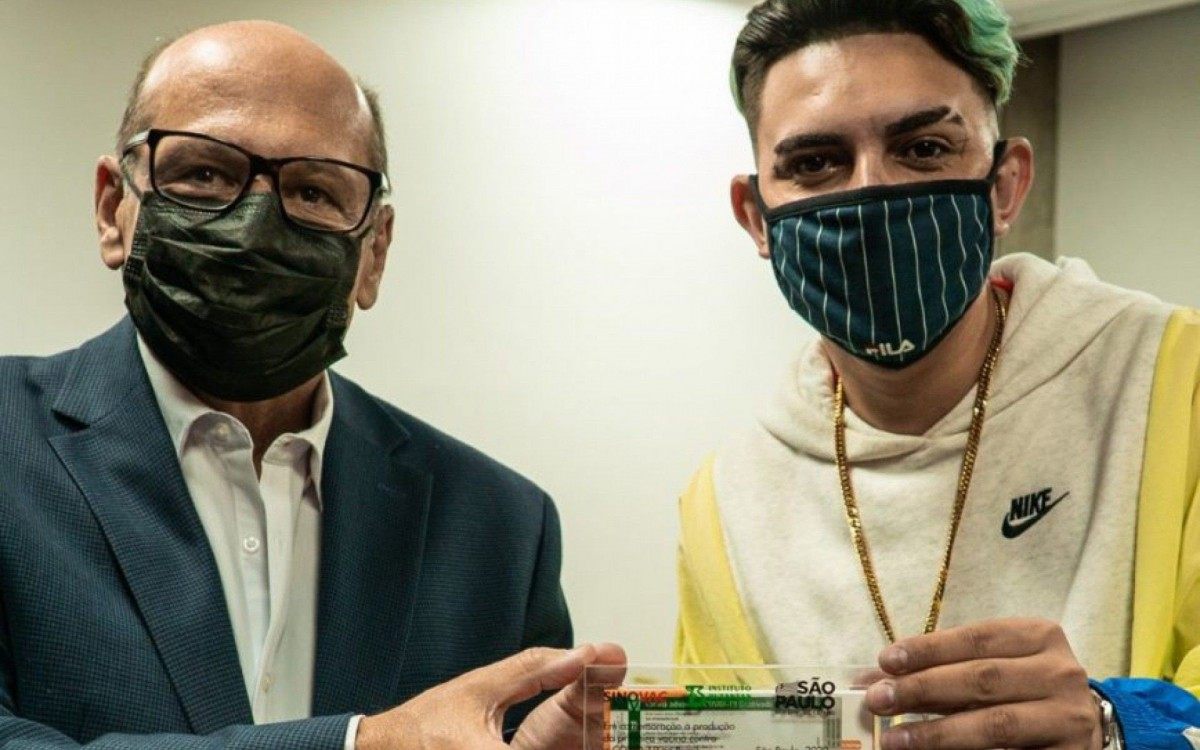 Dimas Covas e MC Fioti - Reprodução