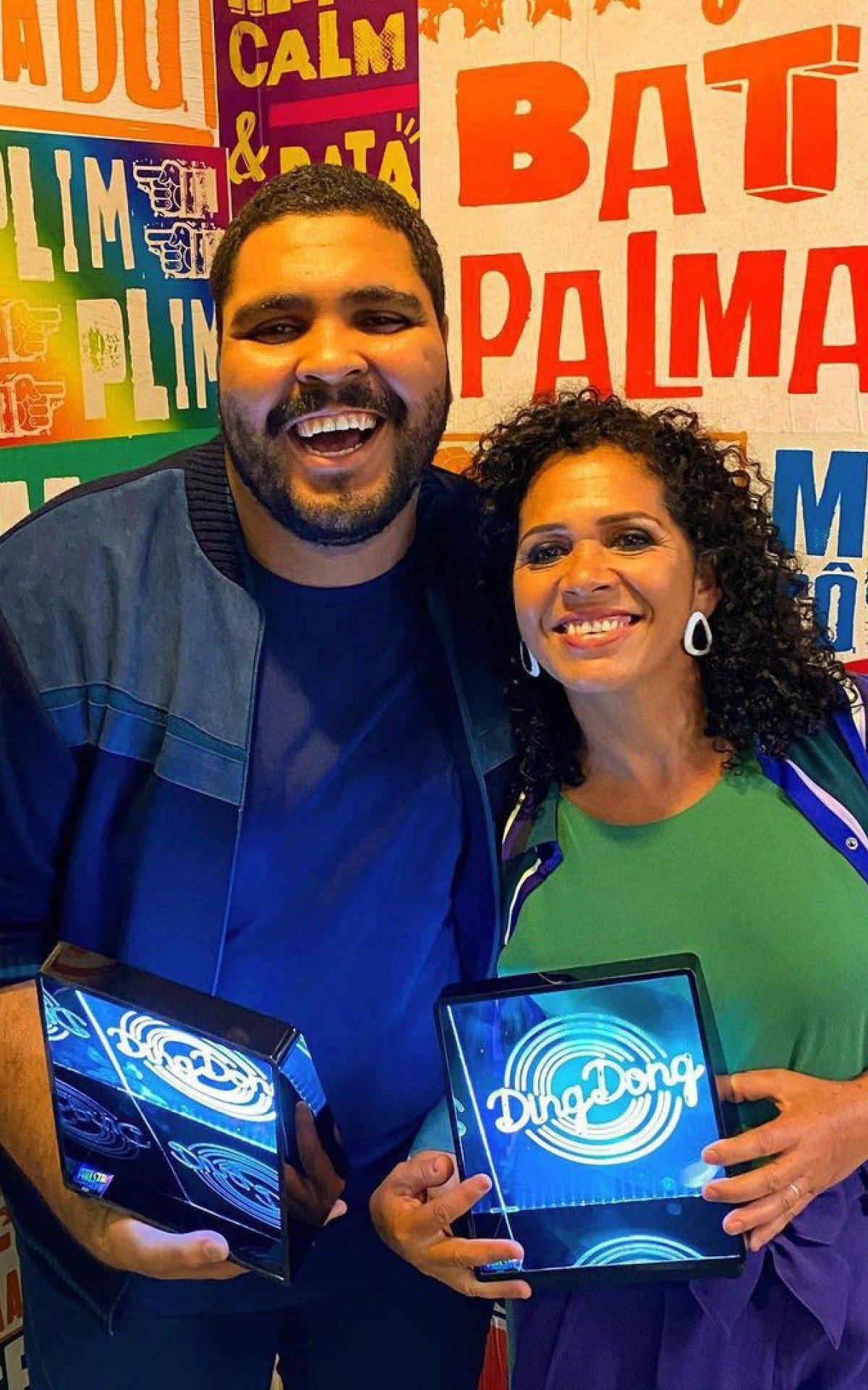 Paulo Vieira e a m&atilde;e, Concei&ccedil;&atilde;o Vieira - Reprodução