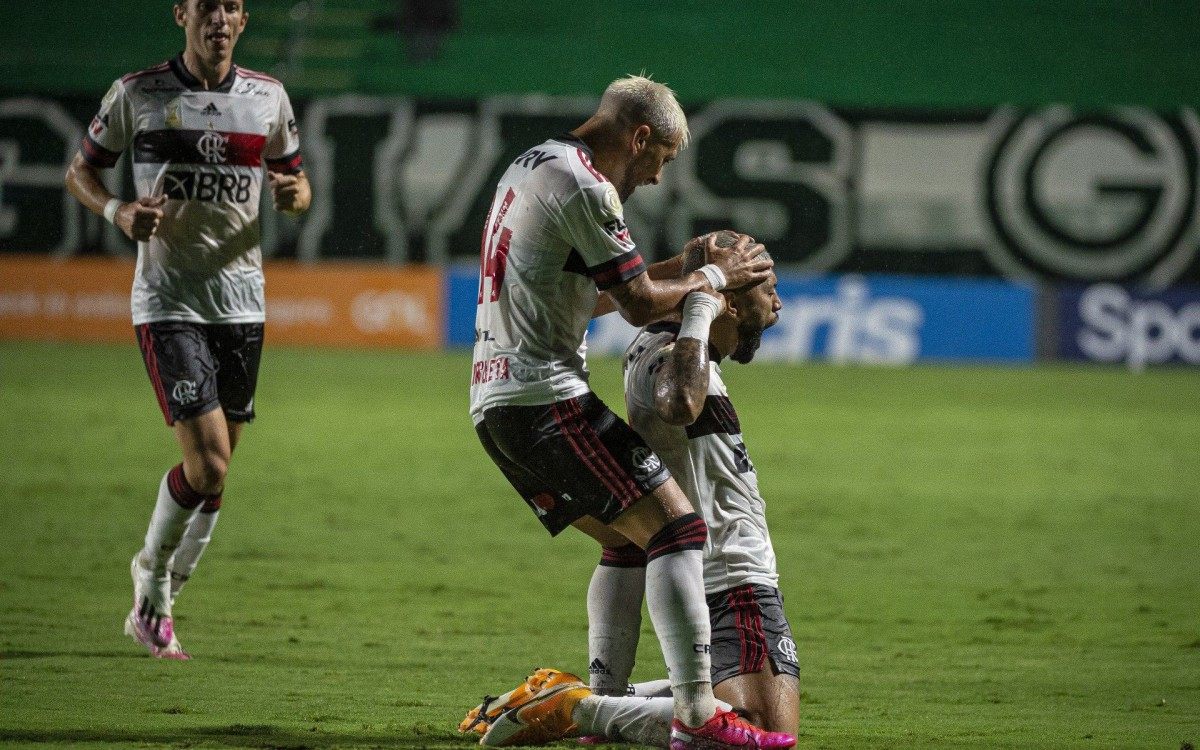 Arrascaeta e Gabigol  - Foto: Alexandre Vidal / Flamengo