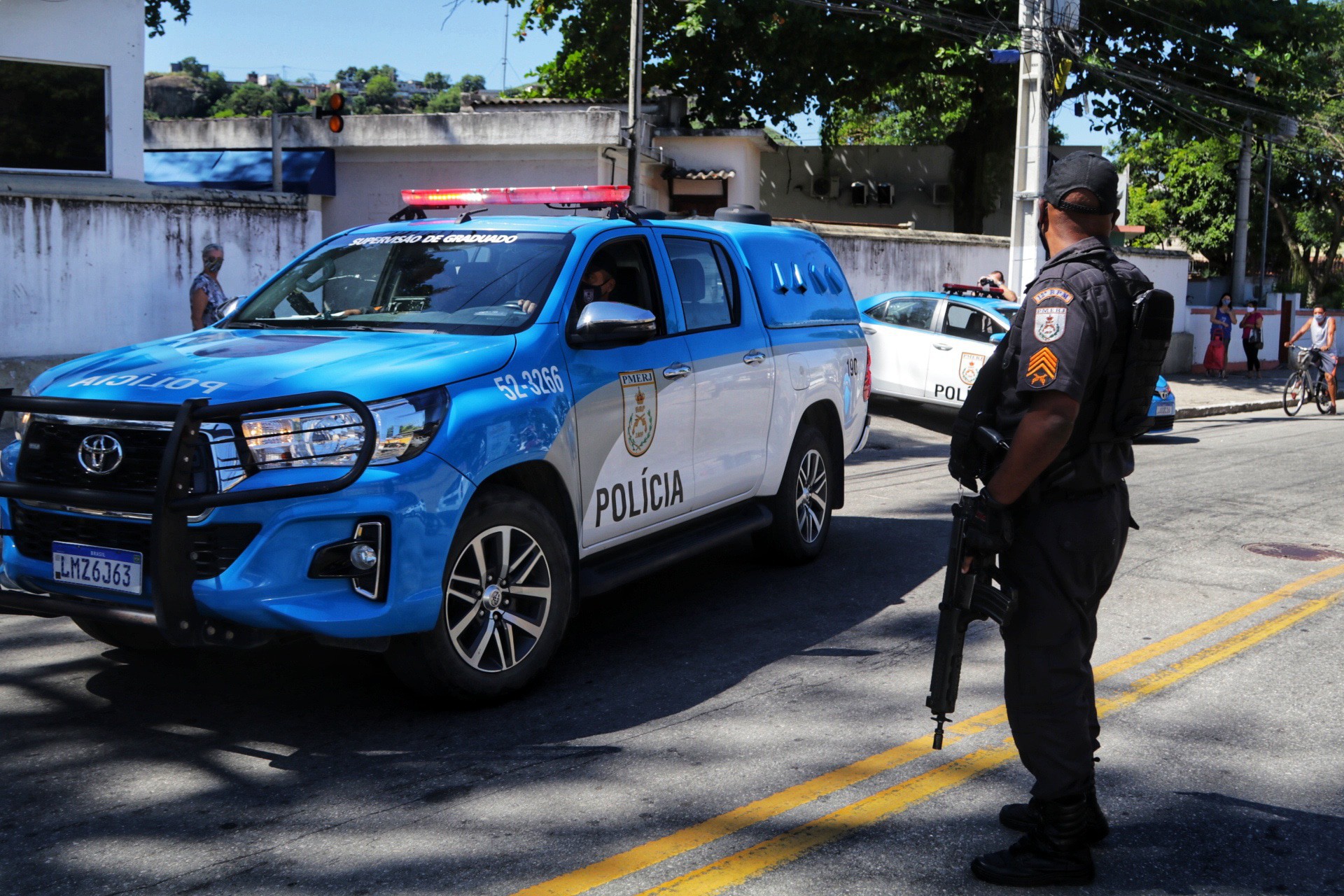 PM  vai apoiar as equipes sanitárias do Estado e dos municípios durante toda a campanha de vacinação contra a covid-19 - Divulgação / Polícia Militar