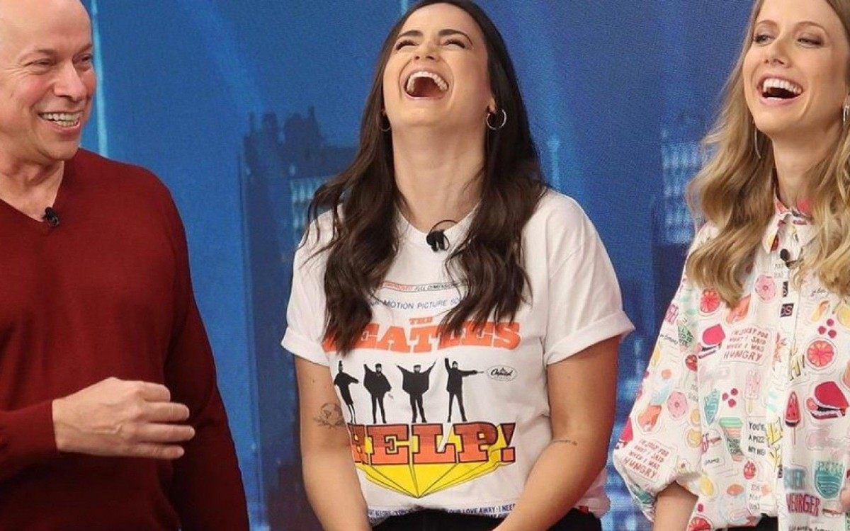 Leandro Karnal, Mari Palma e Gabriela Prioli - Reprodução