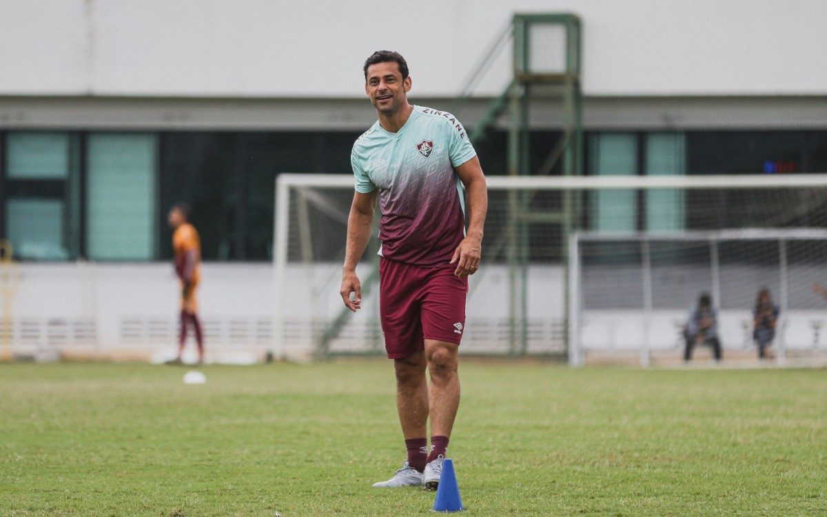 Ídolo da galera tricolor, Fred tem contrato até 21 de julho de 2022 - LUCAS MERÇON / FLUMINENSE F.C.