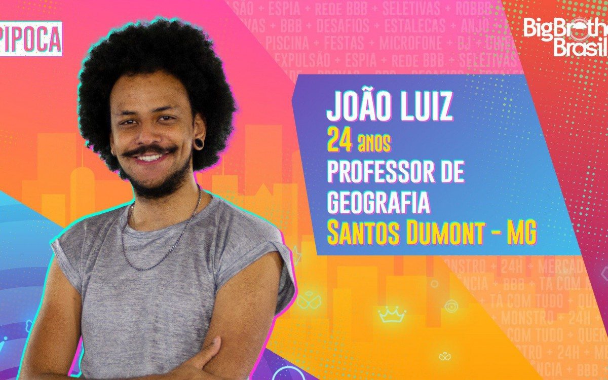 Jo&atilde;o Luiz &eacute; professor de geografia