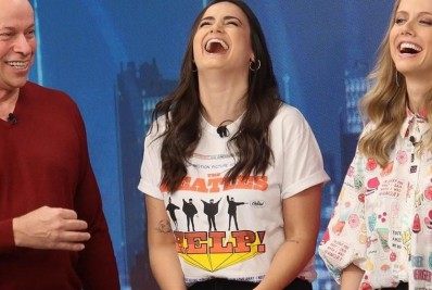 Leandro Karnal vira meme com dança desanimada ao lado de Mari Palma e Prioli