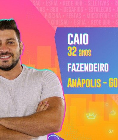 Caio é fazendeiro e está no 'BBB 21' - Divulgação